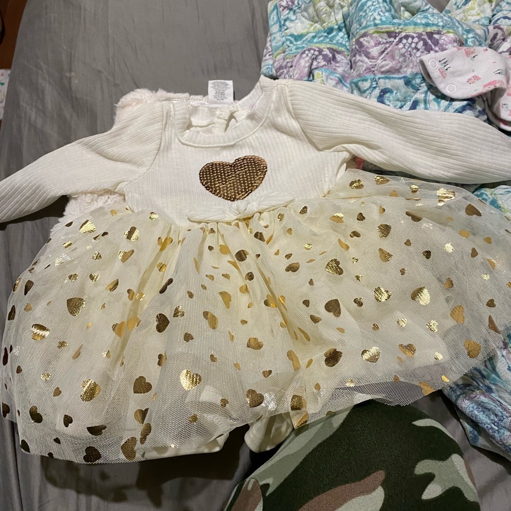 Beautiful little girl dress never worn still has tags!